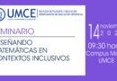 Seminario «Enseñando matemáticas en contextos inclusivos»