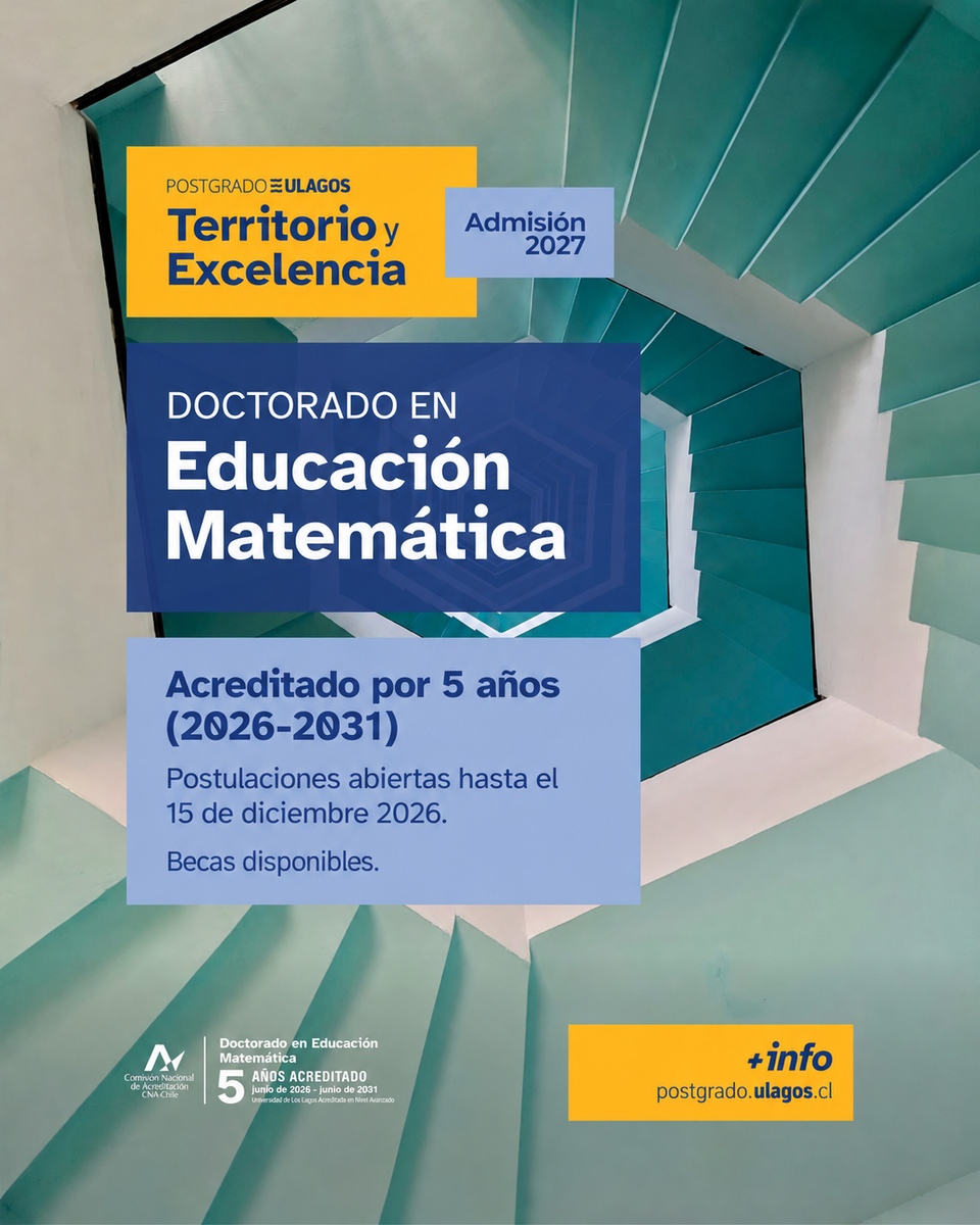 Doctorado en Educación Matemática - Admisión 2027