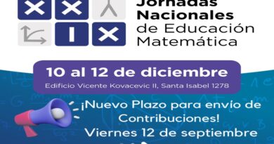 ¡Nueva extensión! Envío de contribuciones XXIX JNEM hasta el 12 de septiembre ¡Nueva extensión! Envío de contribuciones XXIX JNEM hasta el 12 de septiembre